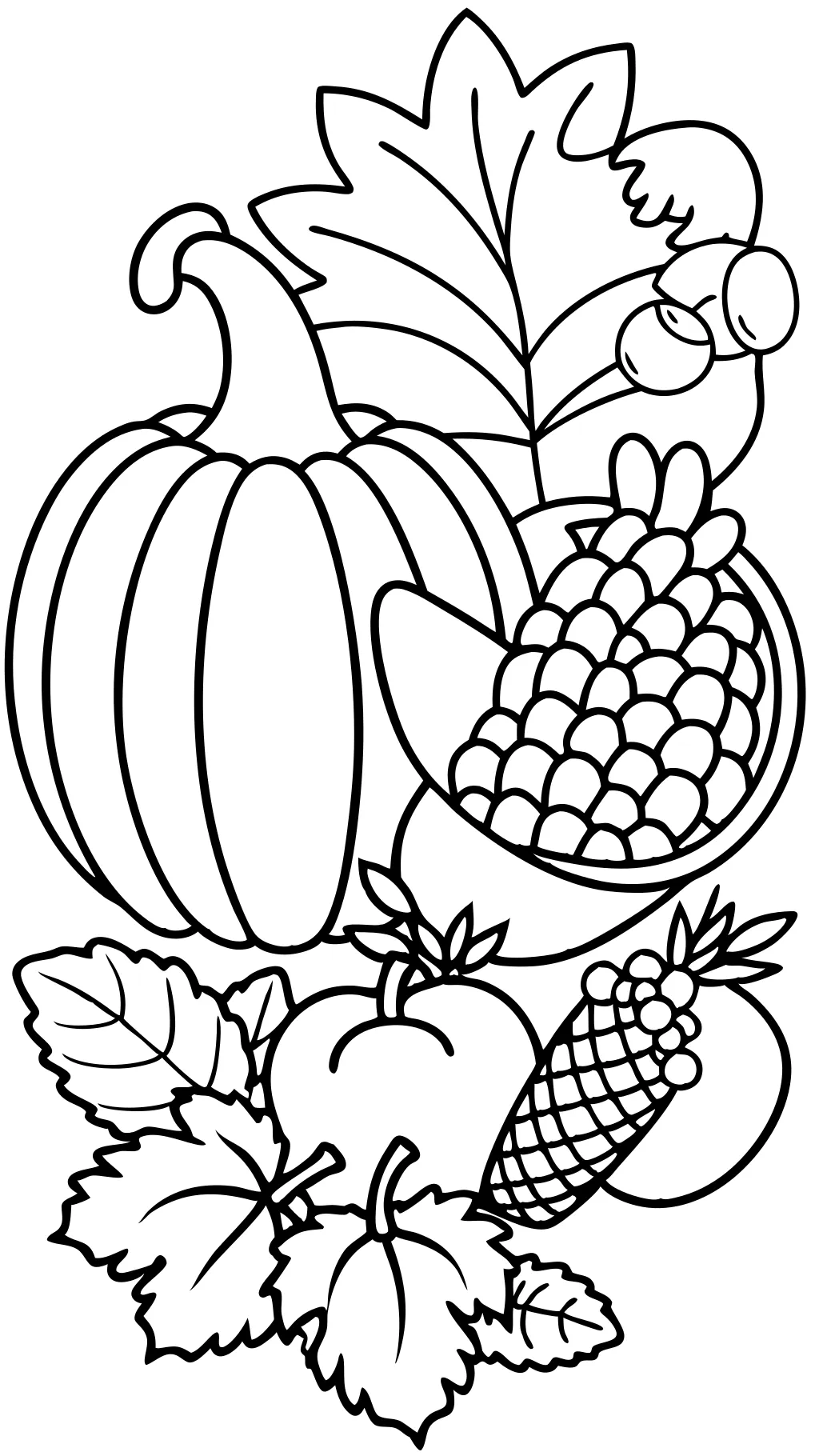 thanksgiving coloring pages free pdf printable